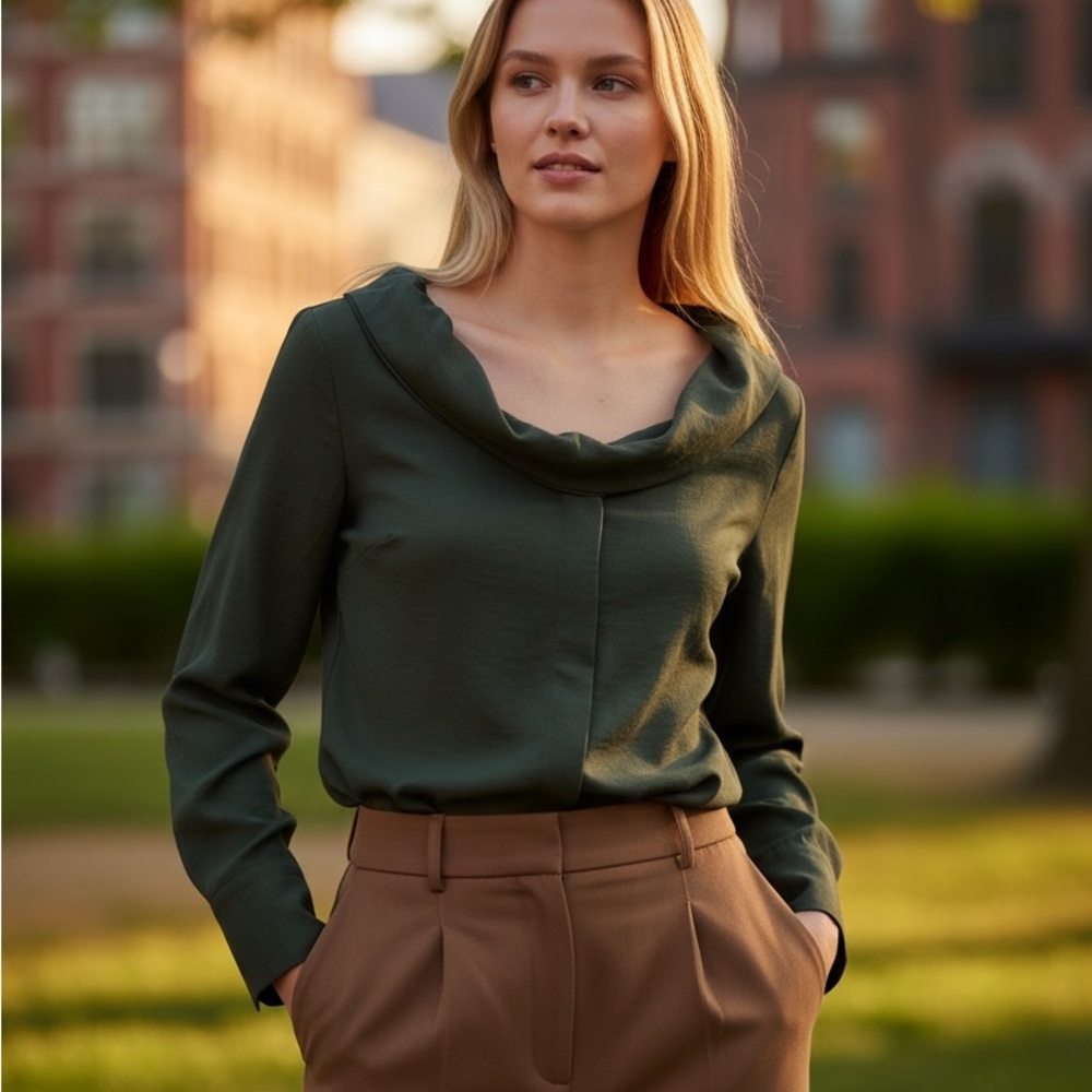 Elm Design Icelandic Design shirt women’s size‎ P